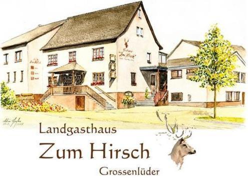 Hotel- Restaurant Zum Hirsch Großenlüder Dış mekan fotoğraf